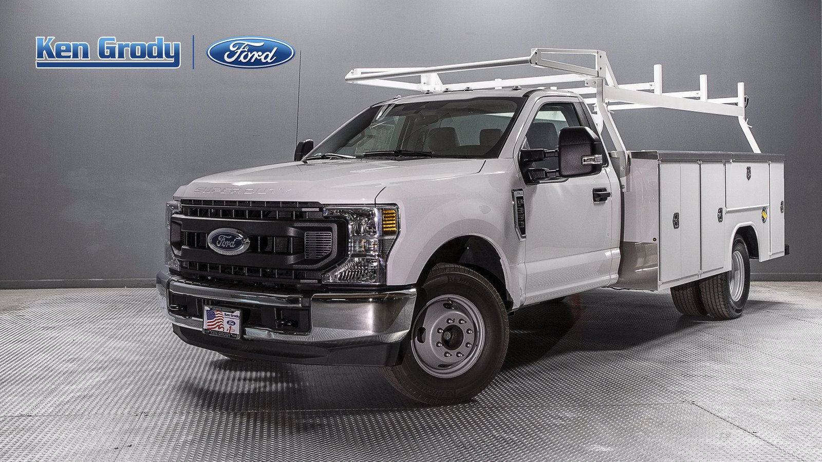 New 2020 Ford Super Duty F-350 DRW XL With 11 Utility Regular Cab ...