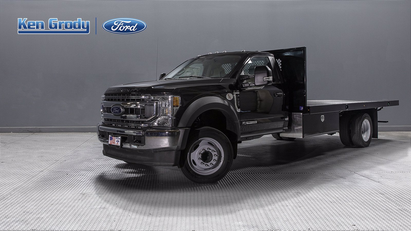 New 2020 Ford Super Duty F-550 DRW XL With 16 Flatbed Regular Cab ...