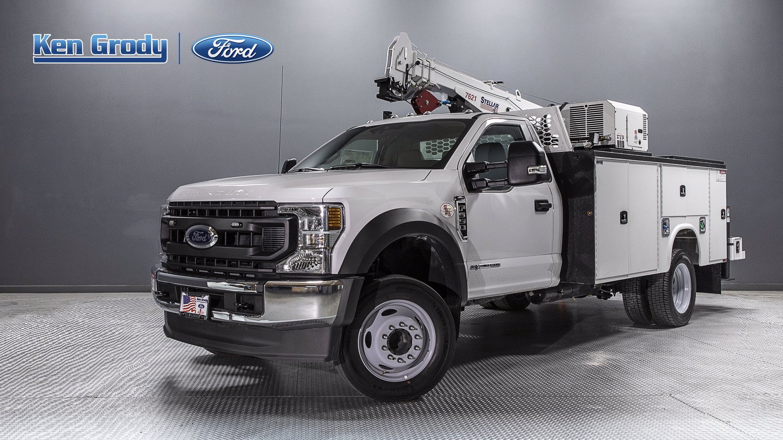 New 2020 Ford Super Duty F 550 Drw Xl With 11 Crane Regular Cab Chassis Cab In Buena Park 02648 8634