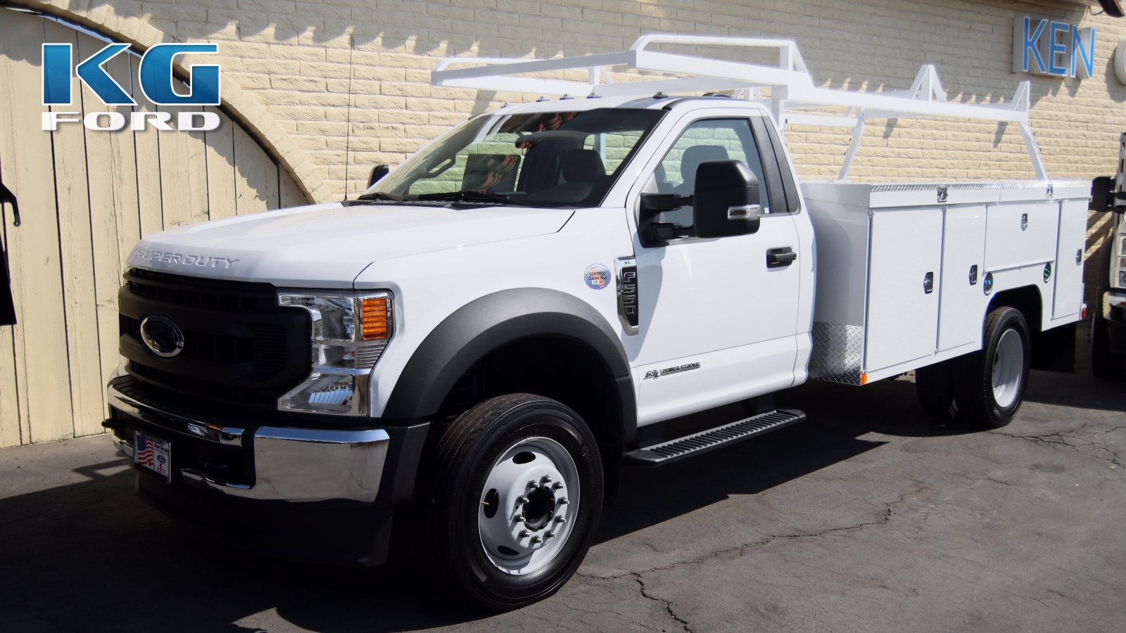 New 2020 Ford Super Duty F-550 DRW XL With 11 Utility Regular Cab