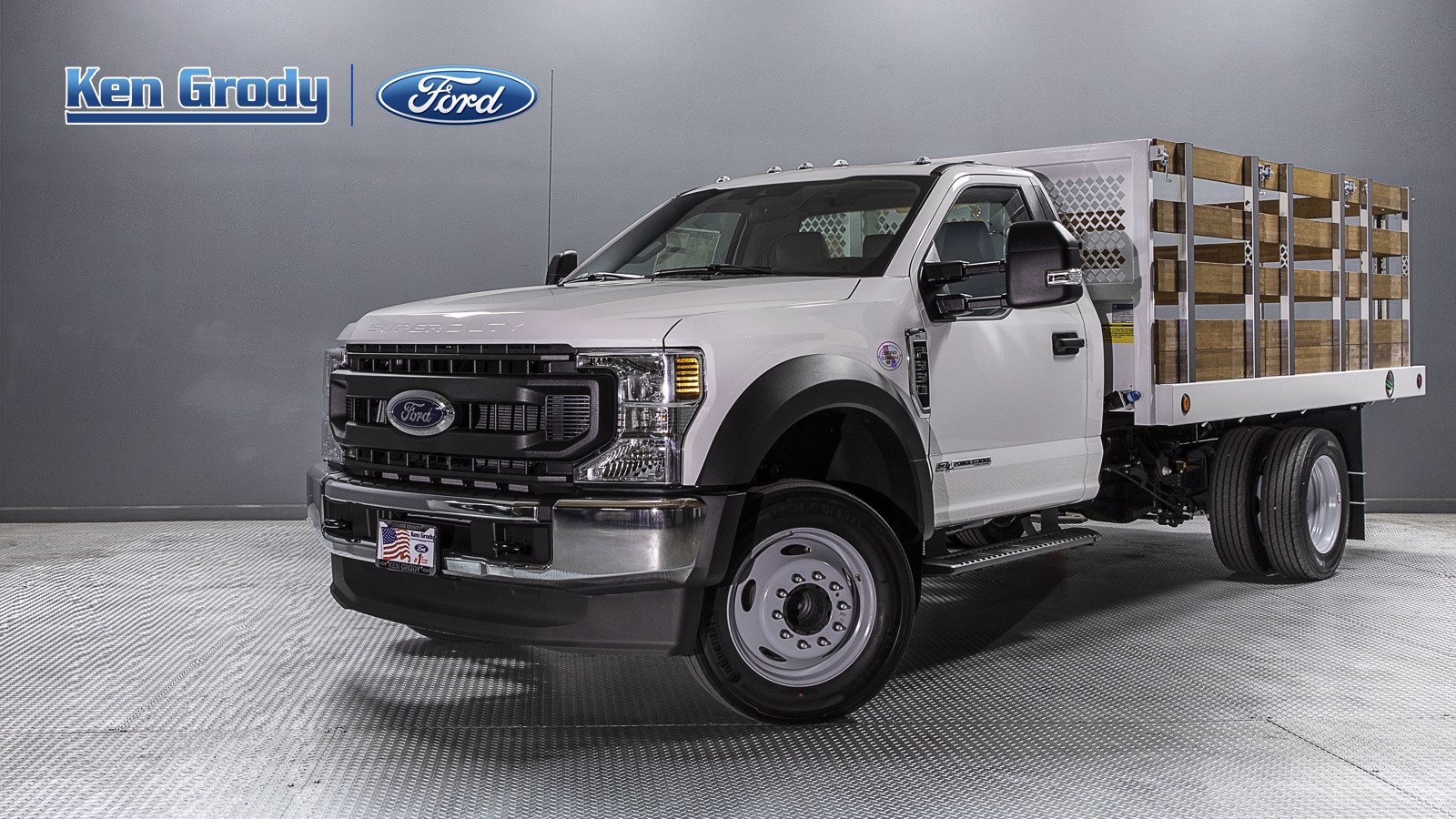 New 2020 Ford Super Duty F-550 DRW XL With 12 Stakebed Regular Cab ...